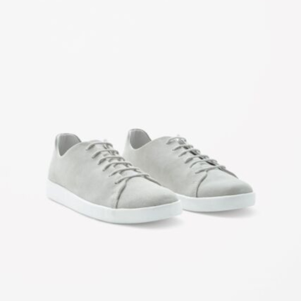 COS Grey Suede Sneakers
